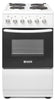 Haden HES050W 50cm Electric Cooker with Solid Hotplate Hob - White