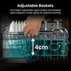 Hisense HV16AUK Fully Integrated Standard Dishwasher - A Rated