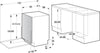 Hisense HV663A60UK Fully Integrated Standard Dishwasher - A Rated