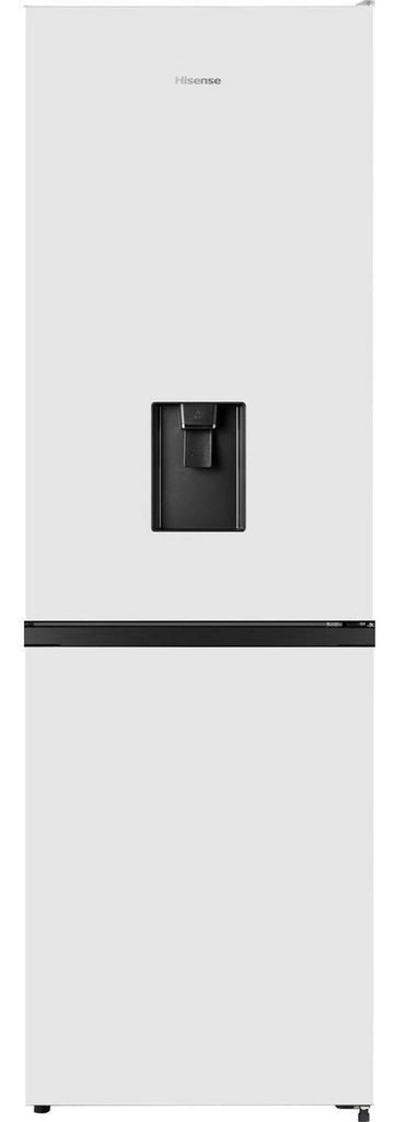 Hisense RB390N4WWE 60cm wide Frost Free Fridge Freezer - White - E Rated
