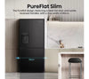 Hisense RQ5P470SYFD American Fridge Freezer - Black - D Rated