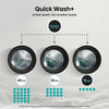 Hisense WF3S8043BB3 8Kg Washing Machine with 1400 rpm - Black - A Rated