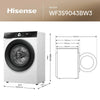 Hisense WF3S9043BW3 9Kg Washing Machine with 1400 rpm - White - A Rated