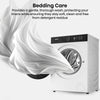 Hisense WF5I9043BWFS 9Kg Washing Machine with 1400 rpm - White - A Rated