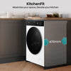 Hisense WF5I9043BWFS 9Kg Washing Machine with 1400 rpm - White - A Rated