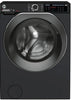 Hoover HD496AMBCB/1-80 Wifi Connected 9Kg / 6Kg Washer dryer with 1400 rpm - Black - D Rated