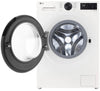 LG F4X5011TWB 11kg Direct Drive Washing Machine with 1400 rpm - White - A Rated