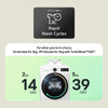 LG W2X5085TLB 8Kg / 5Kg Washer Dryer with 1400 rpm - White - A Rated