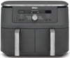 Ninja DZ400UK 9.5 litre MAX 6-in-1 Dual Zone Air Fryer - Gun Metal Grey