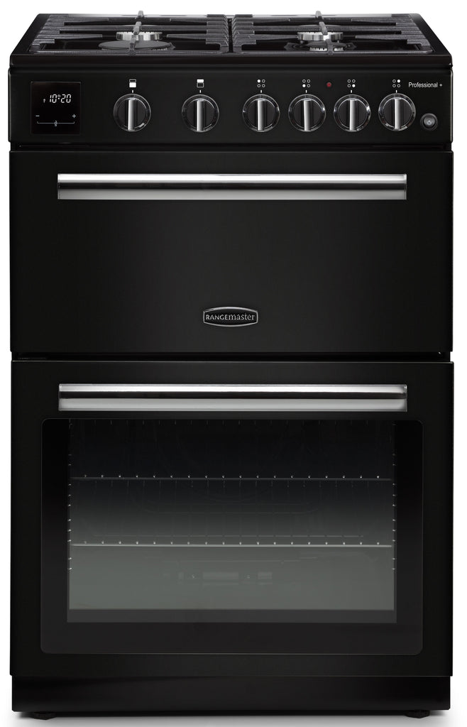 Rangemaster Professional Plus PROPL60NGFBL/C 60cm Gas Cooker - Black