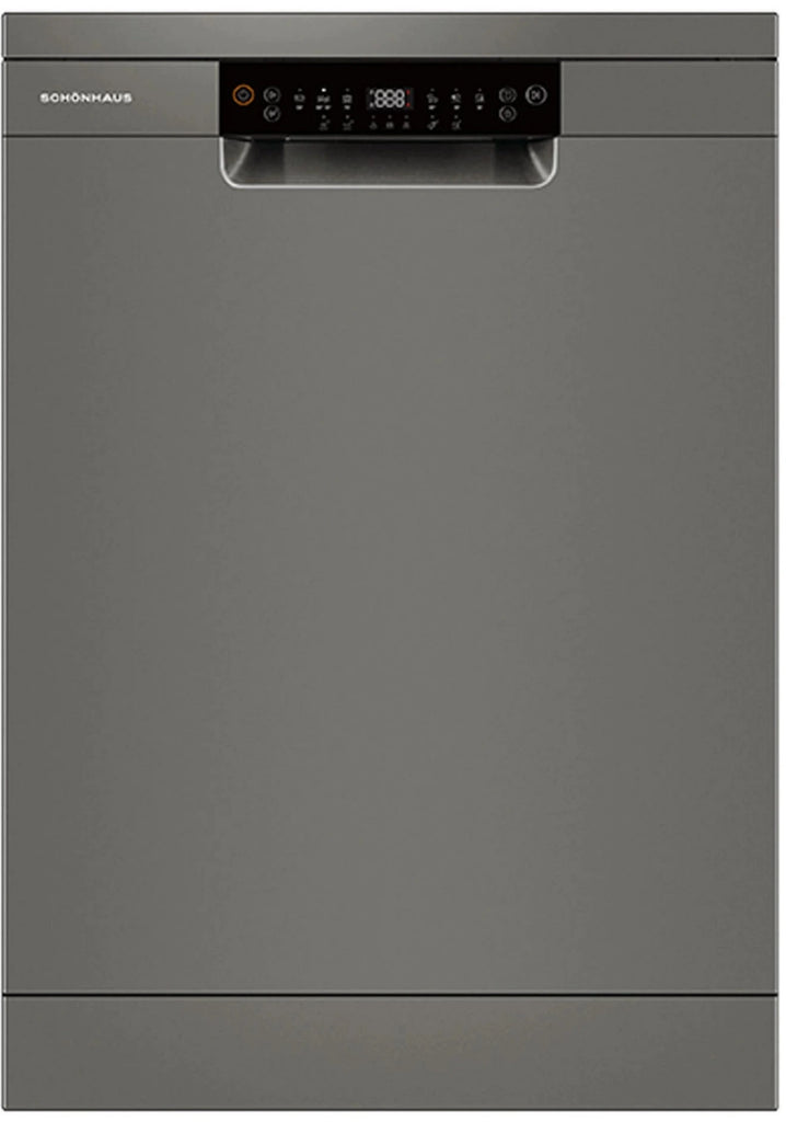 Schonhaus DWSF0115FSBG Standard Dishwasher - Graphite - B Rated