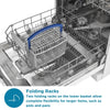 Sensis DWF0214FSDWA Standard Dishwasher - White - E Rated