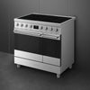 Smeg C92IMX2 Symphony Classic 90cm Electric Range Cooker with Induction Hob - S/Steel