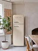 Smeg FAB30RCR6UK Retro 60cm wide Fridge Freezer - Cream - Right Hand Hinge - C Rated