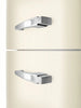 Smeg FAB32LCR6UK Retro 60cm wide Fridge Freezer - Cream - Left Hand Hinge - C Rated