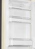 Smeg FAB32LCR6UK Retro 60cm wide Fridge Freezer - Cream - Left Hand Hinge - C Rated