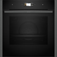 NEFF N90 Slide&Hide B64CS51G0B Wifi Connected Built In Electric Single Oven - Graphite