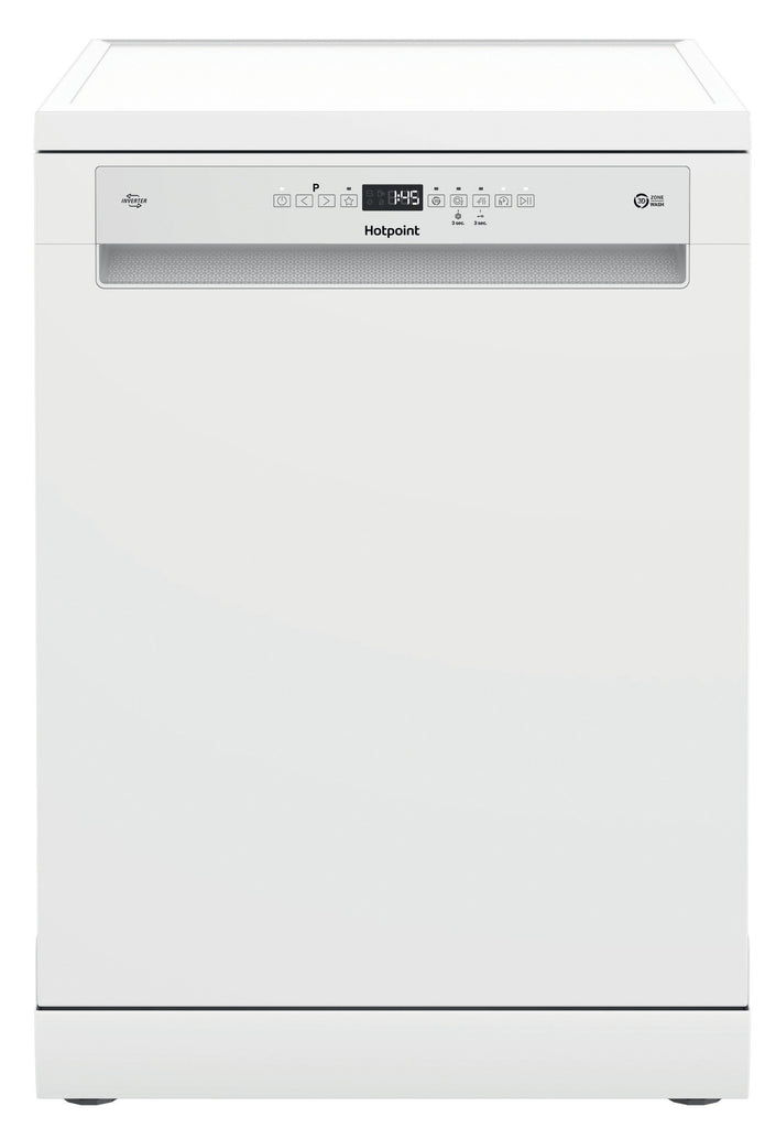 Hotpoint HD7FHP33 Standard Dishwasher - White - D Rated