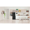 Indesit IB55532B 54cm wide Fridge Freezer - Black - E Rated