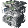 Hotpoint H8IHT59LSUK Fully Integrated Standard Dishwasher with Variable Hinge - B Rated