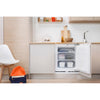 Indesit INBUFZ011 60cm Integrated Undercounter Freezer - Fixed Door Fixing - E Rated