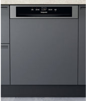 Hotpoint H3BL626XUK Semi Integrated Standard Dishwasher - Stainless Steel - E Rated