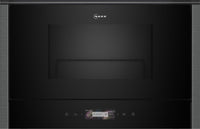 NEFF N70 NR4GR31G1B 21 Litre Built In Microwave with Grill - Graphite