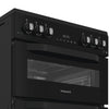 Hotpoint HTG6GDCB1 60cm Gas Cooker - Black