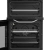 Hotpoint HDE5VDCW 50cm Electric Cooker with Ceramic Hob - White