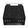 Hotpoint HDG6GDCB1 60cm Gas Cooker - Black