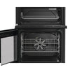Hotpoint HTE6VDCB1 60cm Electric Cooker with Ceramic Hob - Black