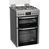 Hotpoint HDD6GDC2WX 60cm Dual Fuel Cooker - Stainless Steel