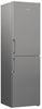 Indesit IKNH1261S4UK 54cm wide Frost Free Fridge Freezer - Silver - E Rated