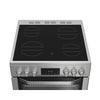 Hotpoint HDE6VDCAX 60cm Electric Cooker with Ceramic Hob - Stainless Steel