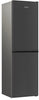 Hotpoint HPKH1261XBR4UK 54cm wide Frost Free Fridge Freezer - Dark Grey - E Rated