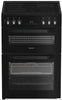 Hotpoint HDE6VDCASB1 60cm Electric Cooker with Ceramic Hob - Black