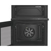 Indesit IDE6VMB 60cm Electric Cooker with Ceramic Hob - Black