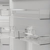 Hotpoint HPKF6353XP4UK 60cm wide Frost Free Fridge Freezer - Brushed Steel - E Rated