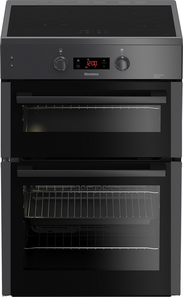 Blomberg HIN651N 60cm Electric Cooker with Induction Hob - Anthracite