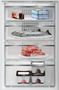 Blomberg KNE4564EVI Integrated Frost Free Fridge Freezer with Sliding Door Fixing Kit - White - E Rated