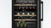 Bosch Serie 6 KUW21AHG0G Built Under 60cm Wine Cooler - Black