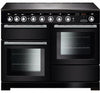 Rangemaster Encore Deluxe EDL110EIBL/C 110cm Electric Range Cooker with Induction Hob - Black