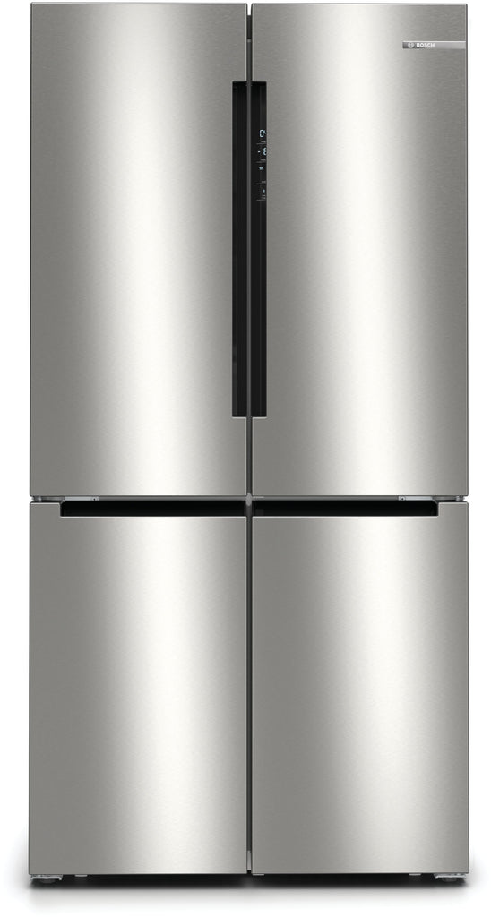 Bosch Series 4 KFN96VPEAG American Fridge Freezer - Brushed Steel - E Rated