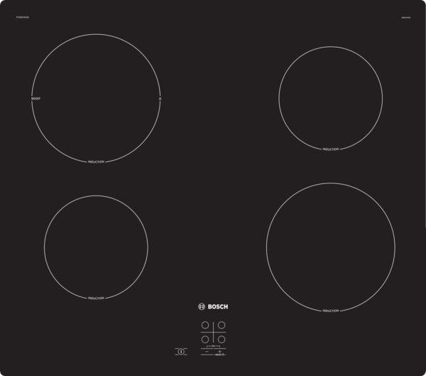 Bosch Series 2 PUG61RAA5B 59cm Plug & Play Induction Hob - Black