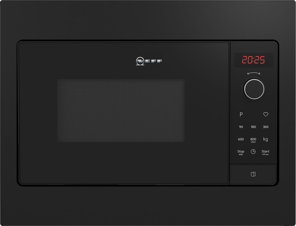 Neff N30 HLAWG25S3B 20 Litre Built In Microwave - Black