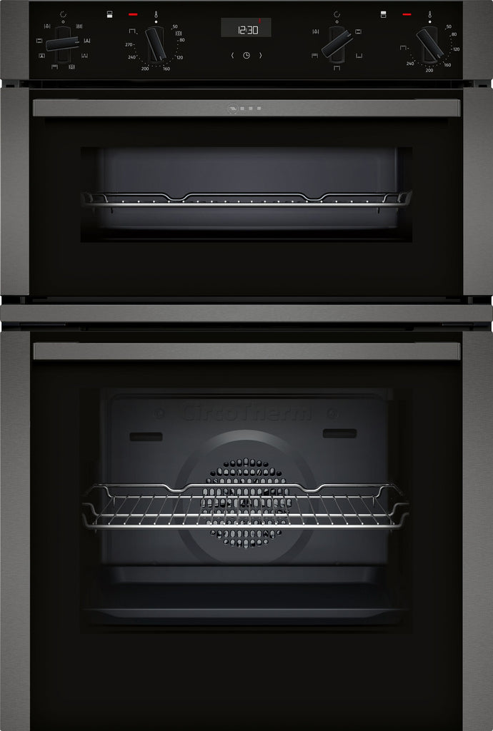 NEFF N50 U1ACE2HG0B Built In Electric Double Oven - Graphite