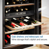 Bosch Serie 6 KUW21AHG0G Built Under 60cm Wine Cooler - Black