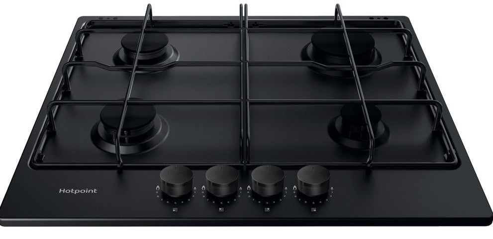 Hotpoint PPH60PFNB 58cm Gas Hob - Black