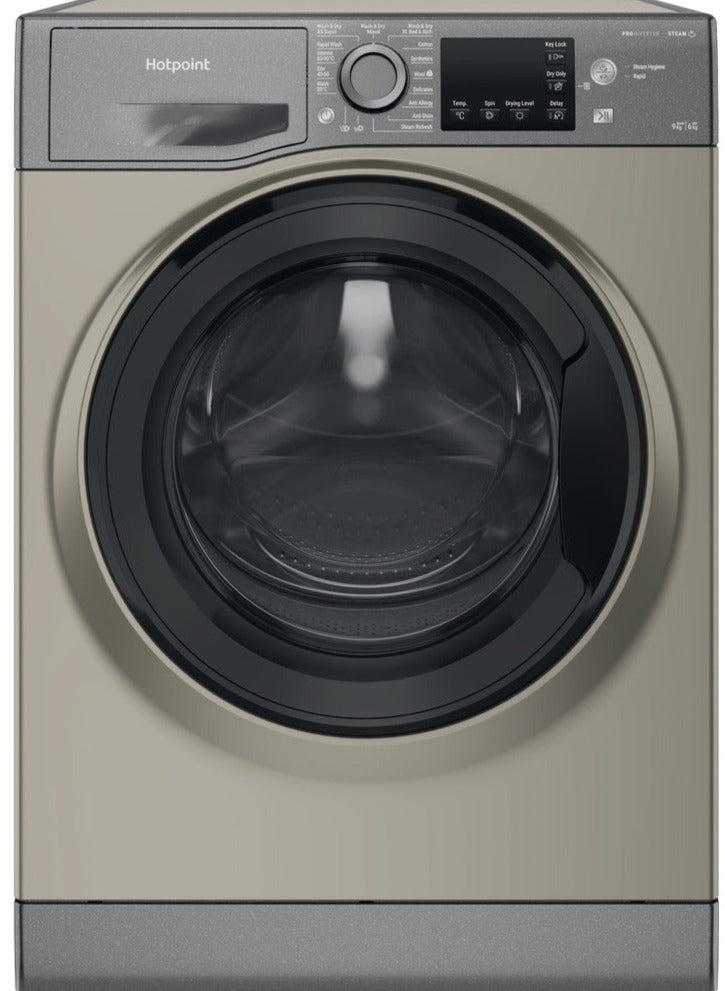 Hotpoint NDB9635GKUK 9Kg / 6Kg Washer Dryer with 1400 rpm - Graphite - D Rated