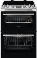 Zanussi ZCI66280XA 60cm Electric Cooker with Induction Hob - Stainless Steel